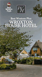 Mobile Screenshot of bw-wroxtonhousehotel.co.uk