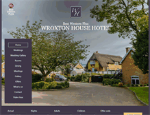 Tablet Screenshot of bw-wroxtonhousehotel.co.uk